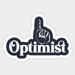 OPTIMIST Sticker